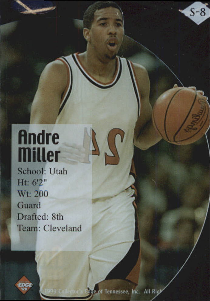 1999 Collector's Edge Rookie Rage Successors #S8 Andre Miller back image