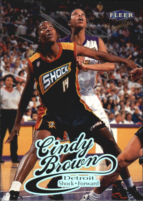 1999 Ultra WNBA #87 Cindy Brown