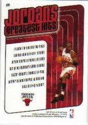 1999-00 Upper Deck Victory #420 Michael Jordan GH back image