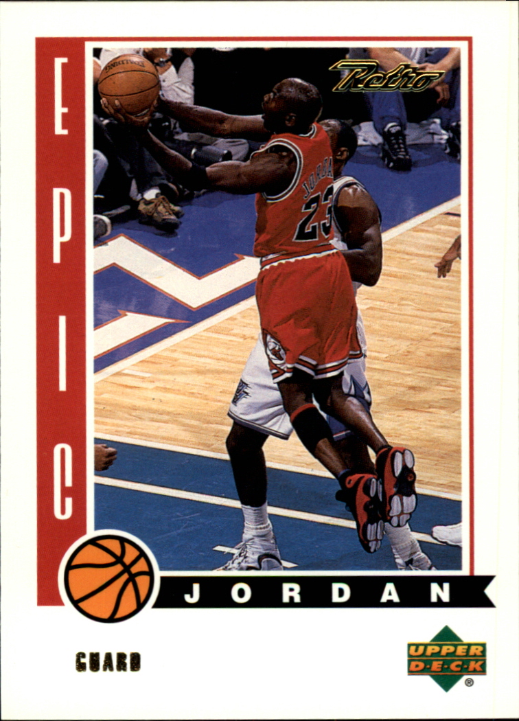 1999-00 Upper Deck Retro Epic Jordan #J9 Michael Jordan
