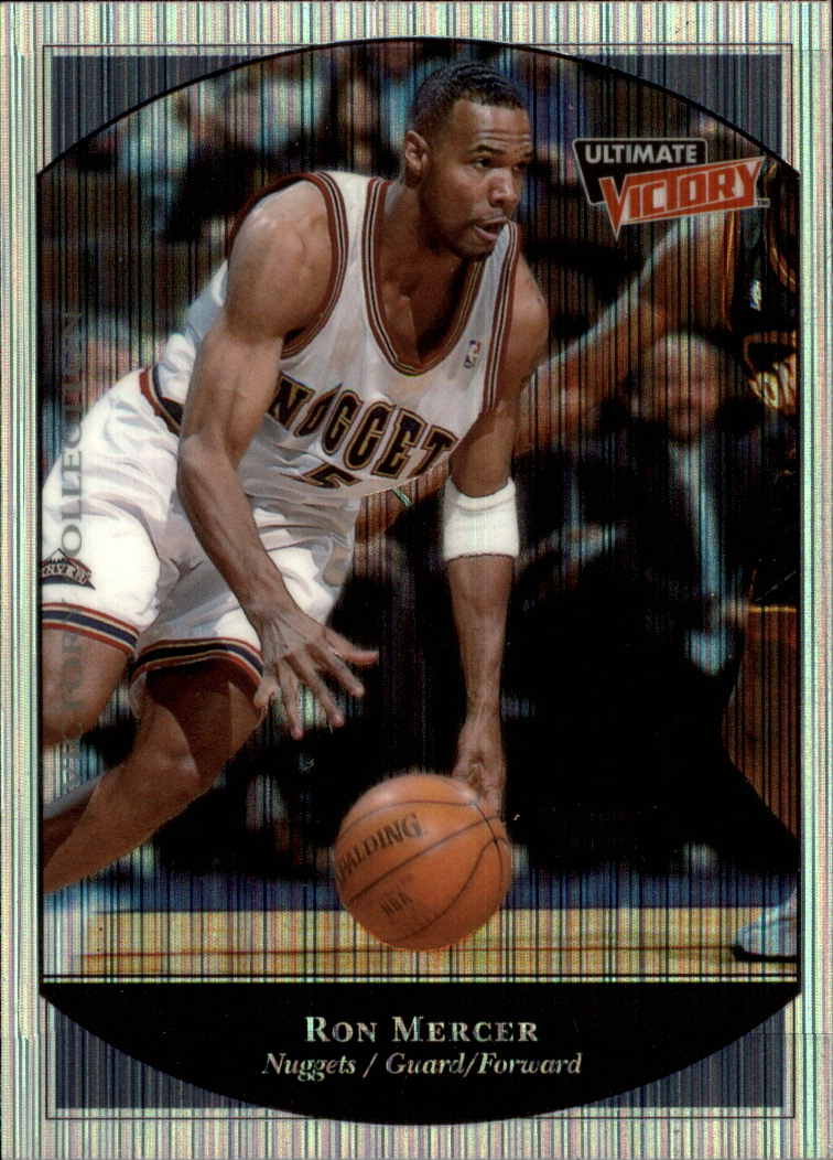 1999-00 Ultimate Victory Victory Collection #21 Ron Mercer