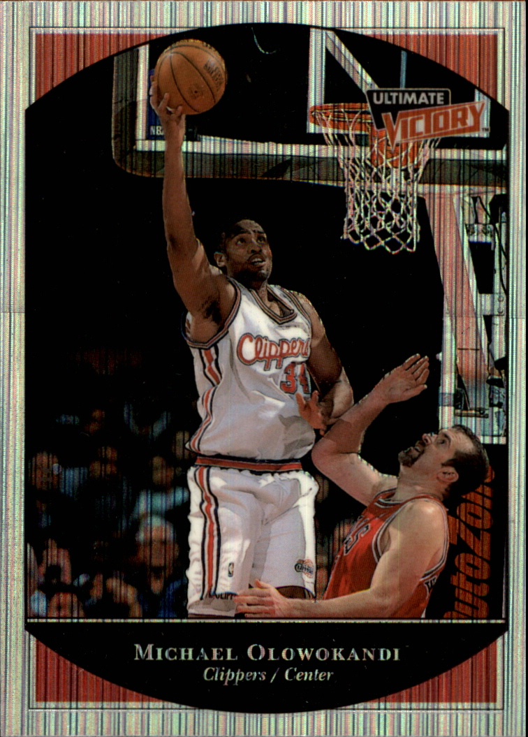 1999-00 Ultimate Victory Victory Collection #36 Michael Olowokandi