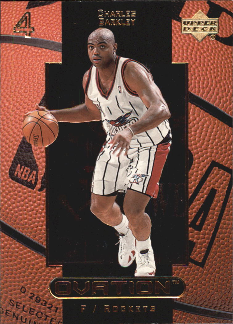 Charles Barkley Houston Rockets Basketball 8x10 Color Photo