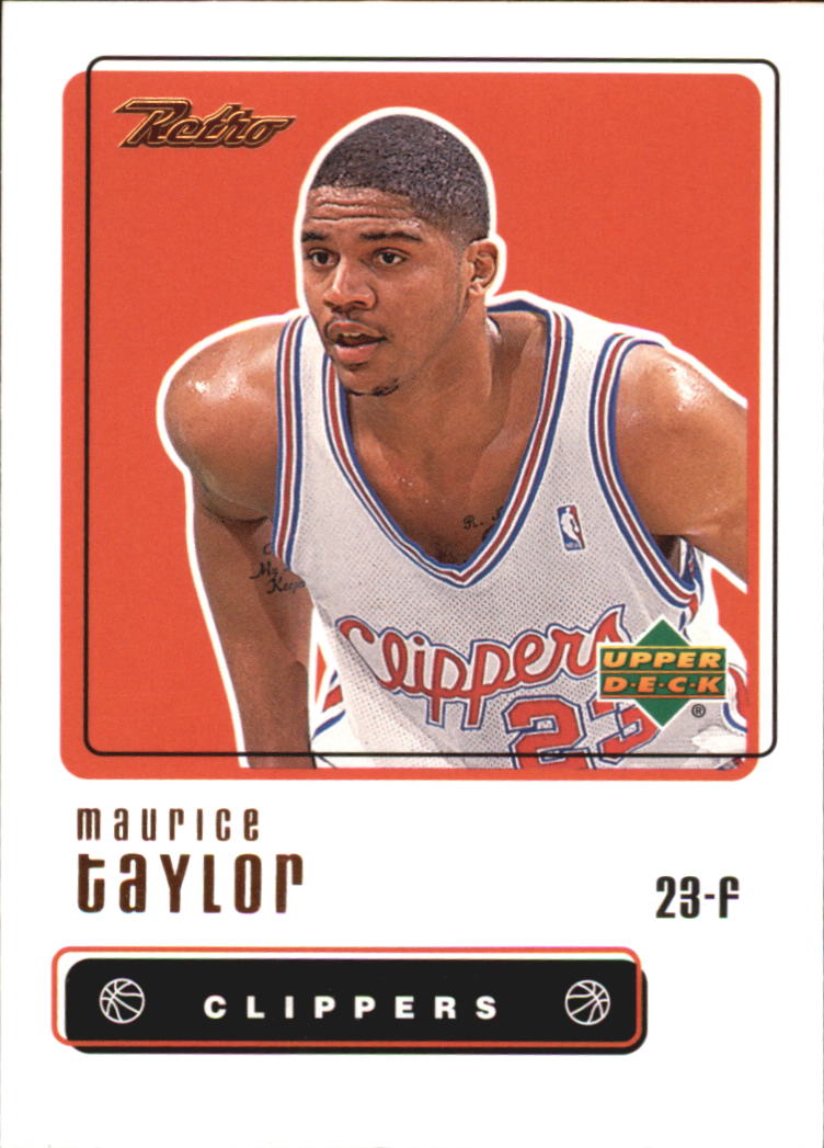 1999-00 Upper Deck Retro #5 Maurice Taylor