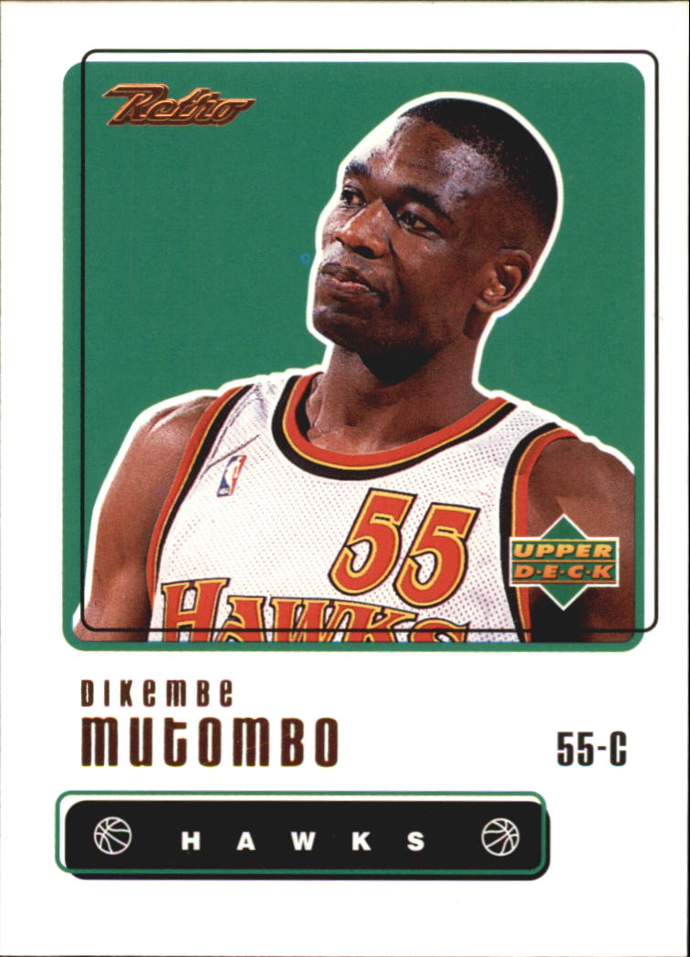 1999-00 Upper Deck Retro #26 Dikembe Mutombo