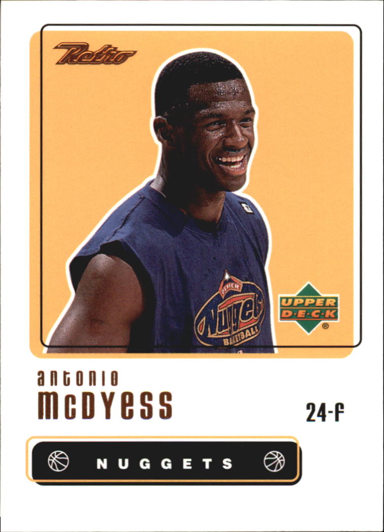 1999-00 Upper Deck Retro #28 Antonio McDyess