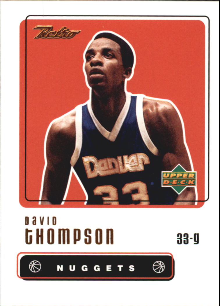 1999-00 Upper Deck Retro #33 David Thompson