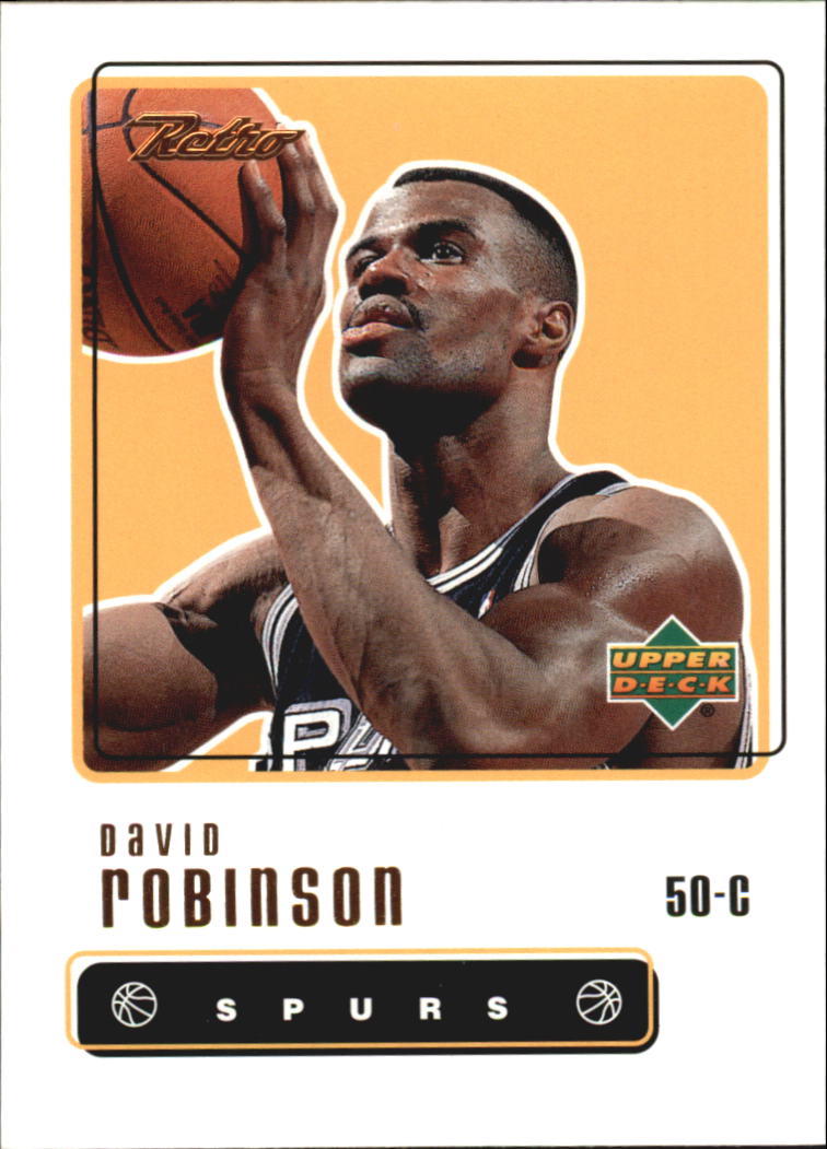 1999-00 Upper Deck Retro #52 David Robinson