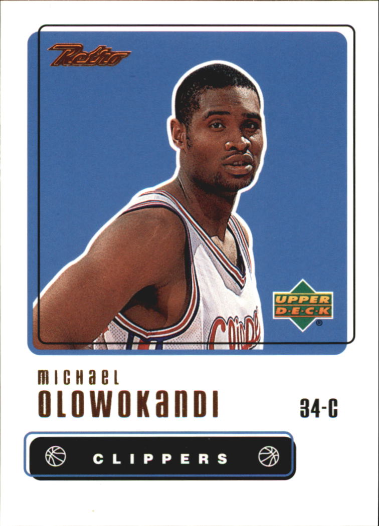 1999-00 Upper Deck Retro #63 Michael Olowokandi