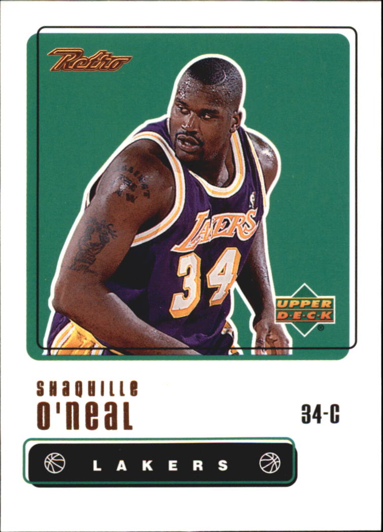 1999-00 Upper Deck Retro #78 Shaquille O'Neal