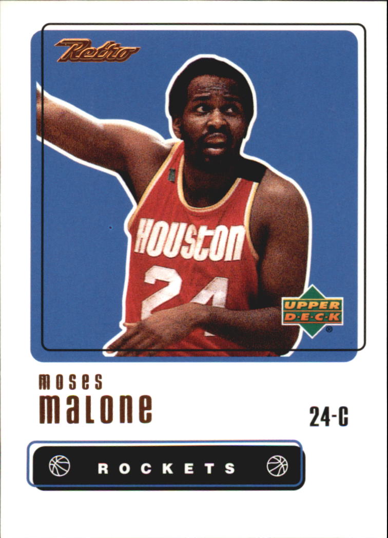 1999-00 Upper Deck Retro #91 Moses Malone
