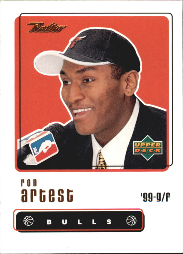 1999-00 Upper Deck Retro #97 Ron Artest RC