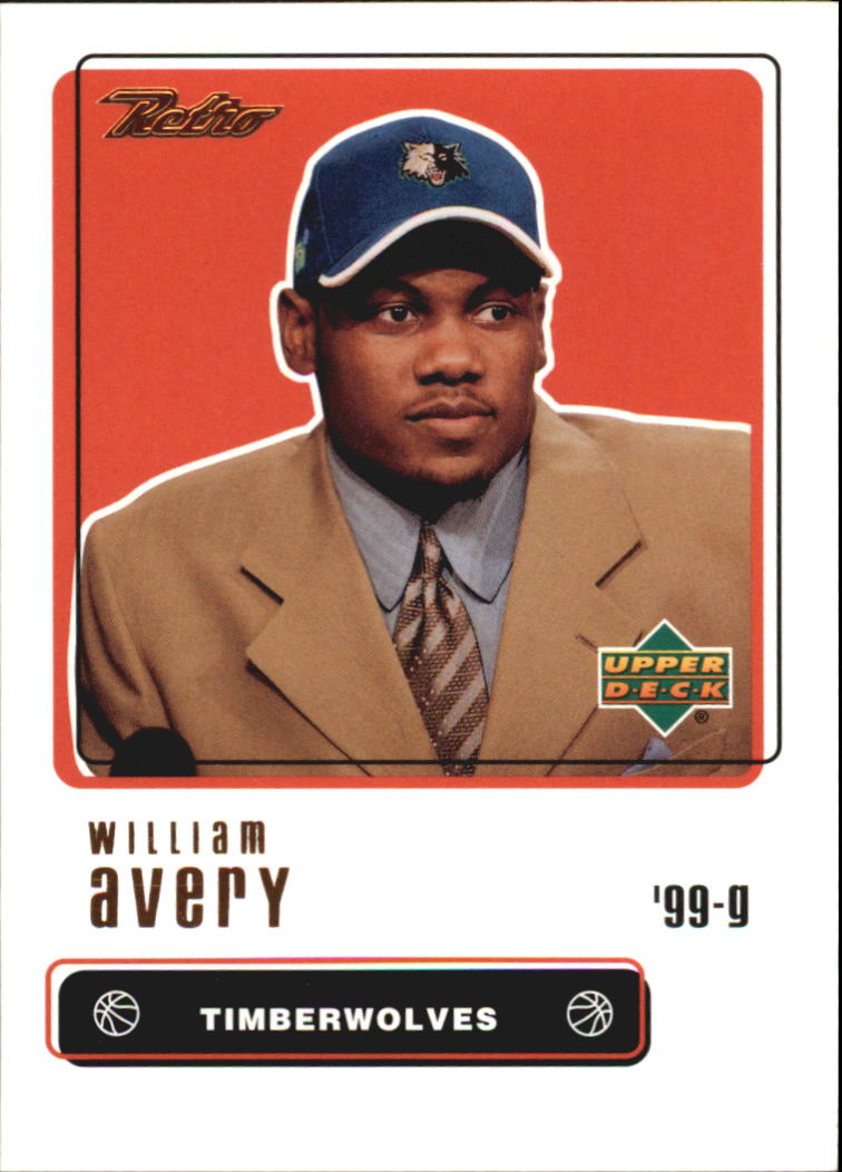 1999-00 Upper Deck Retro #101 William Avery RC