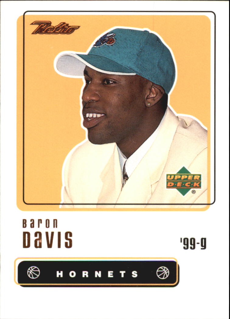 1999-00 Upper Deck Retro #108 Baron Davis RC