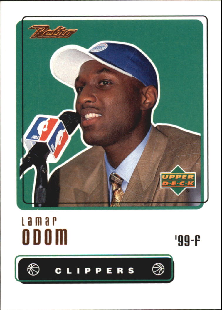 1999-00 Upper Deck Retro #110 Lamar Odom RC
