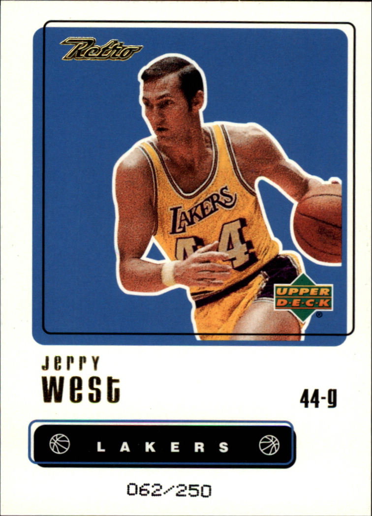1999-00 Upper Deck Retro Gold #75 Jerry West