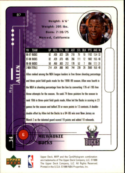 Ray Allen cards (1997-2021) Bucks Celtics Sonics Heat - Picture 77 of 349