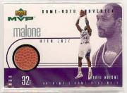 1999-00 Upper Deck MVP Game-Used Souvenirs #KMS Karl Malone