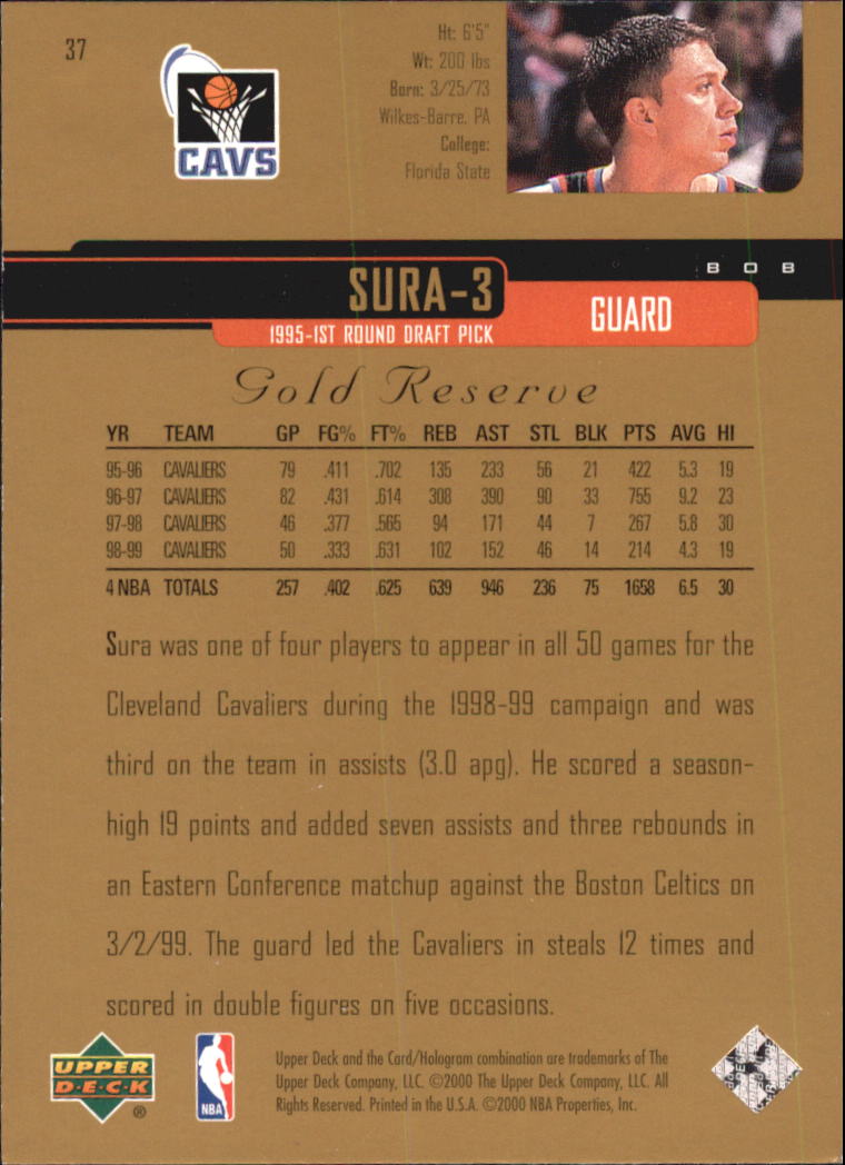 A2531- 1999-00 Upper Deck Gold Reserve Bk #s 1-240 -You Pick- 15+ FREE US SHIP - Picture 49 of 395