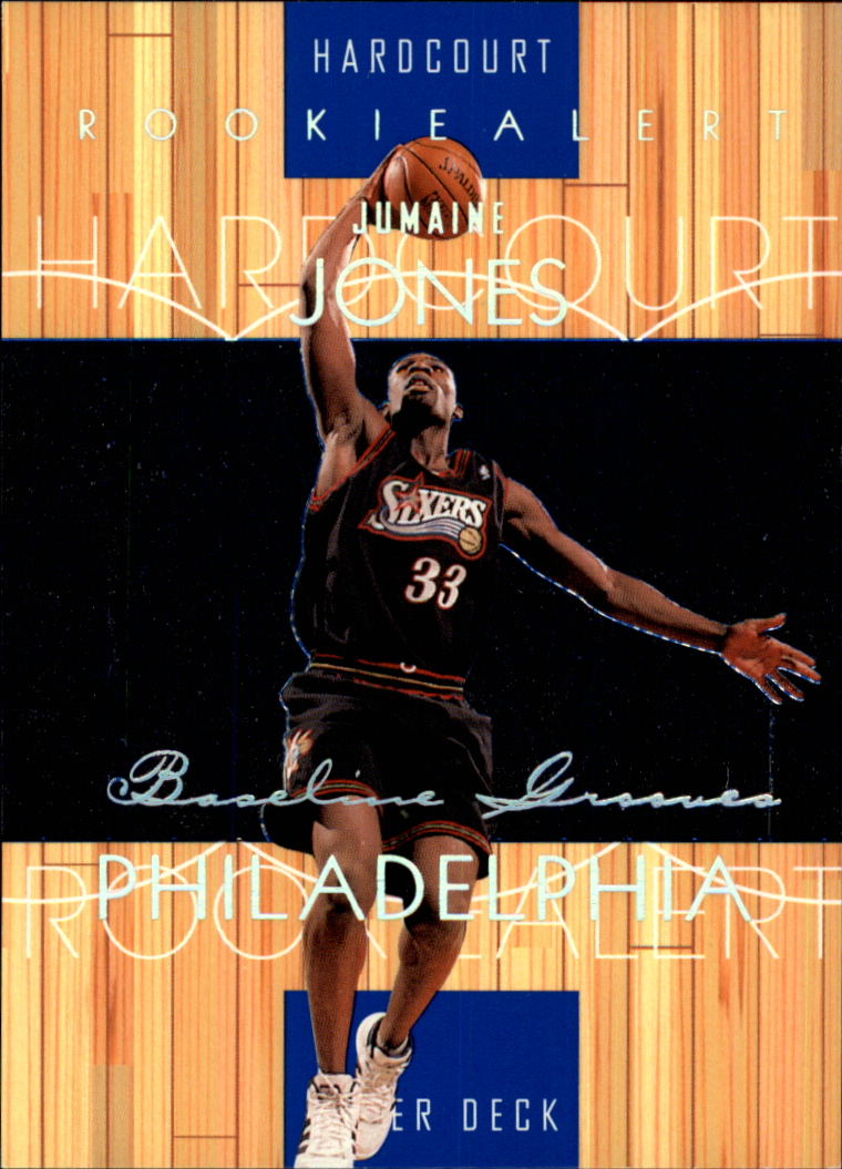1999-00 Upper Deck Hardcourt Baseline Grooves Rainbow #74 Jumaine Jones