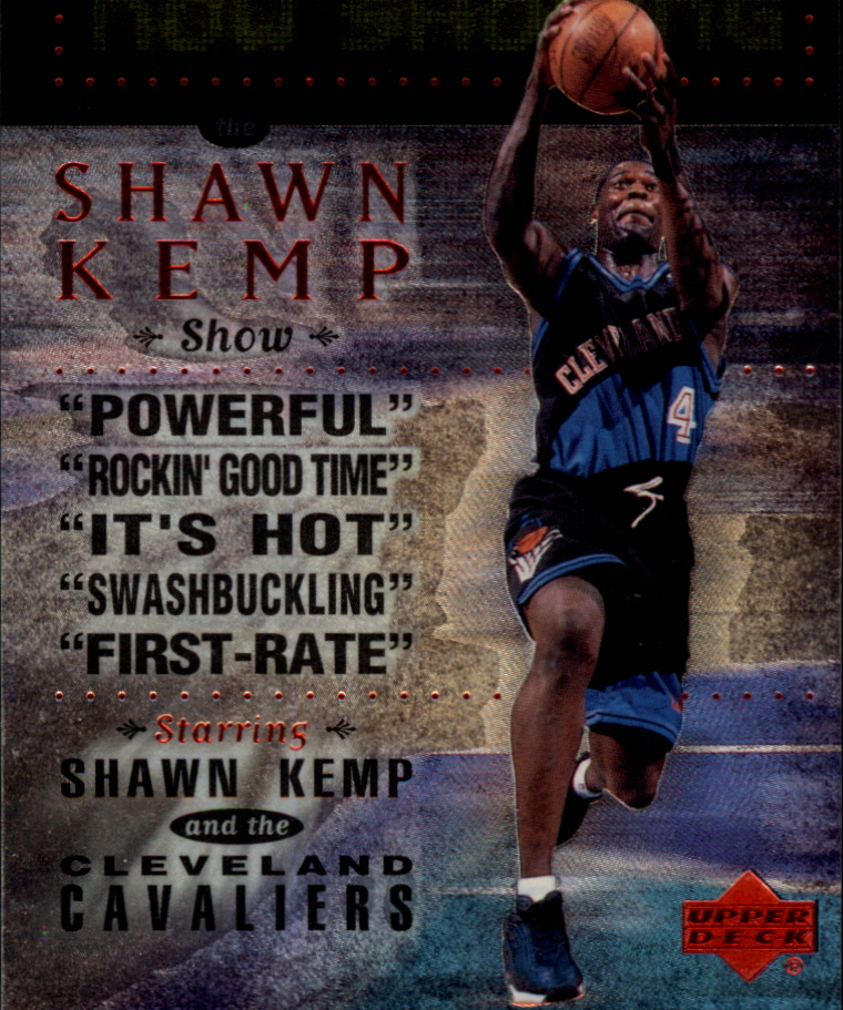 1999-00 Upper Deck Now Showing #NS5 Shawn Kemp