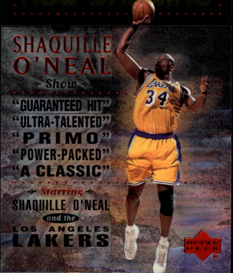 1999-00 Upper Deck Now Showing #NS13 Shaquille O'Neal