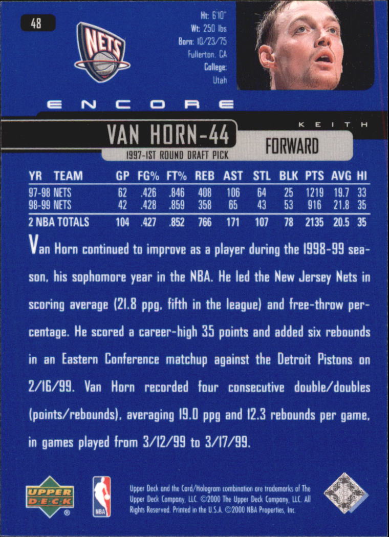 B0151- 1999-00 Upper Deck Encore Bk 1-90 +Inserts -You Pick- 15+ FREE US SHIP - Picture 87 of 171