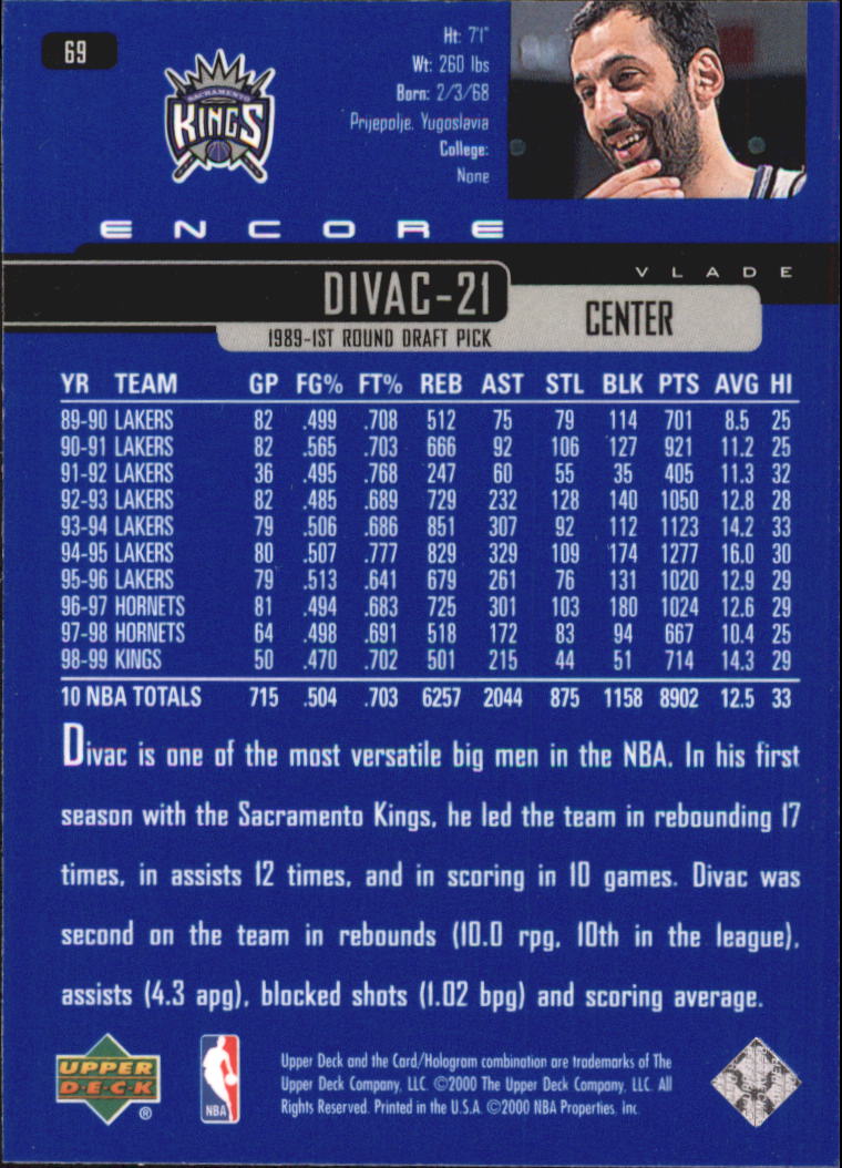 B0151- 1999-00 Upper Deck Encore Bk 1-90 +Inserts -You Pick- 15+ FREE US SHIP - Picture 125 of 171