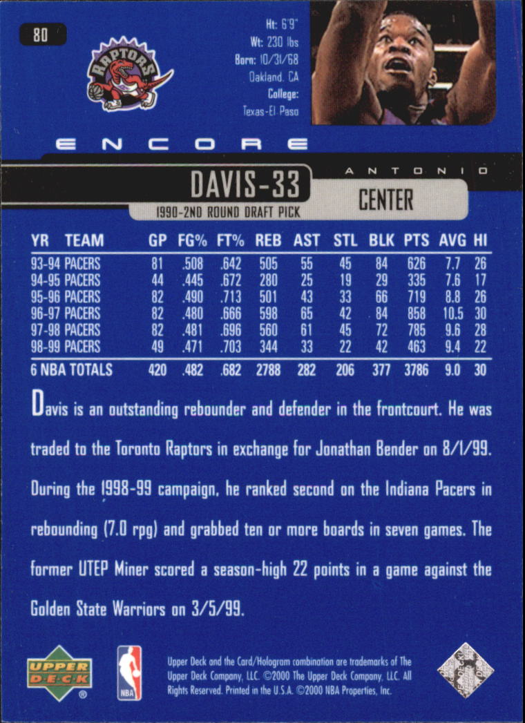 B0151- 1999-00 Upper Deck Encore Bk 1-90 +Inserts -You Pick- 15+ FREE US SHIP - Picture 145 of 171