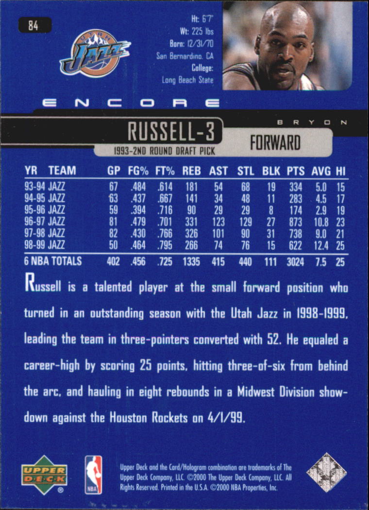 B0151- 1999-00 Upper Deck Encore Bk 1-90 +Inserts -You Pick- 15+ FREE US SHIP - Picture 151 of 171