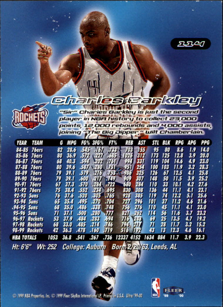 Charles Barkley cards (1989-2022) 76ers Rockets Suns - You Choose - Bild 196 von 210