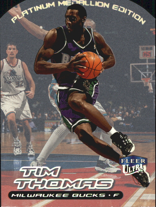 1999-00 Ultra Platinum Medallion #101 Tim Thomas