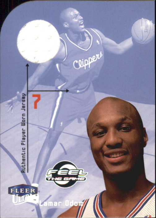 1999-00 Ultra Feel the Game #6 Lamar Odom