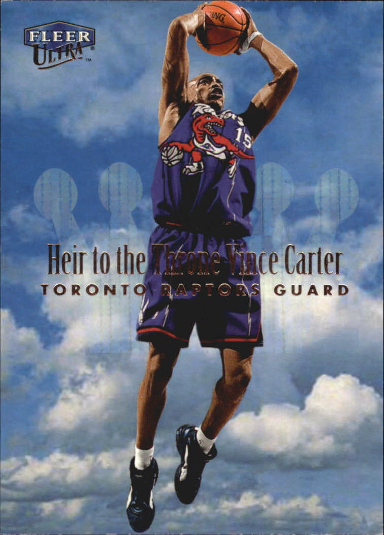 1999-00 Ultra Heir to the Throne #5 Vince Carter