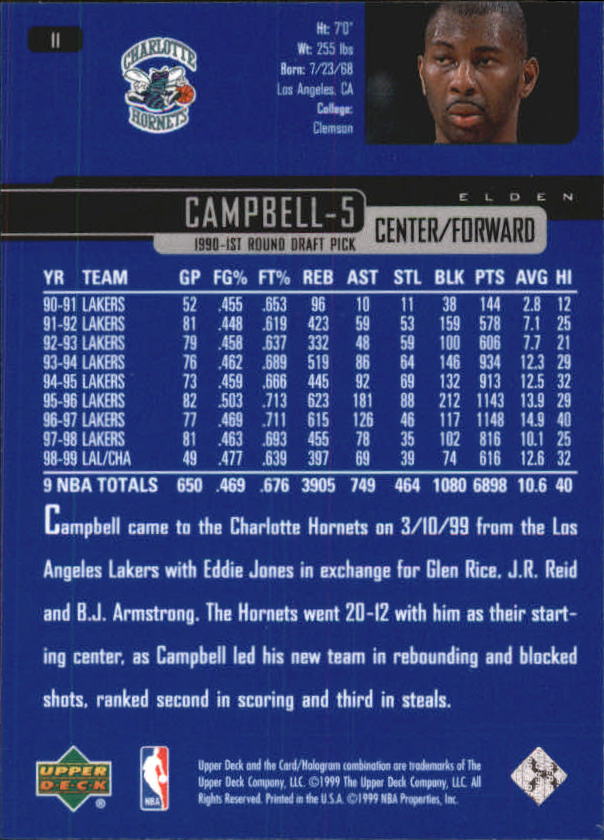 A8332- 1999-00 Upper Deck Bk Card #s 1-240 +Rookies -You Pick- 15+ FREE US SHIP - Picture 23 of 380