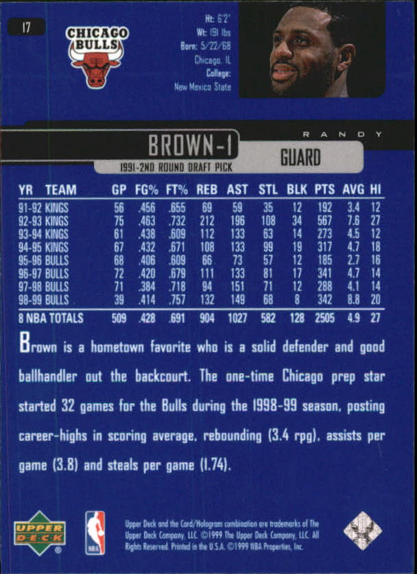 A8332- 1999-00 Upper Deck Bk Card #s 1-240 +Rookies -You Pick- 15+ FREE US SHIP - Picture 35 of 380