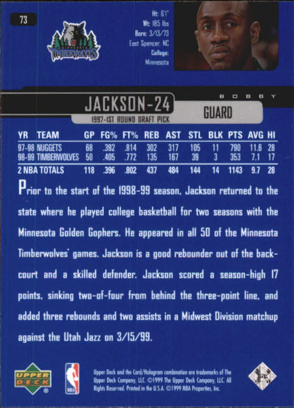 A8332- 1999-00 Upper Deck Bk Card #s 1-240 +Rookies -You Pick- 15+ FREE US SHIP - Picture 141 of 380