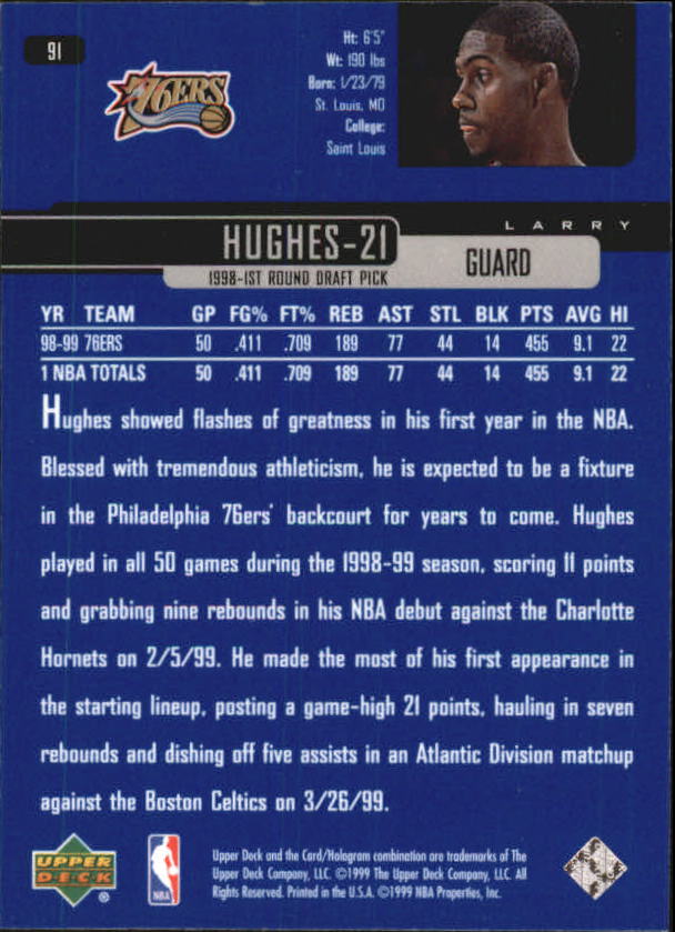 A8332- 1999-00 Upper Deck Bk Card #s 1-240 +Rookies -You Pick- 15+ FREE US SHIP - Picture 176 of 380