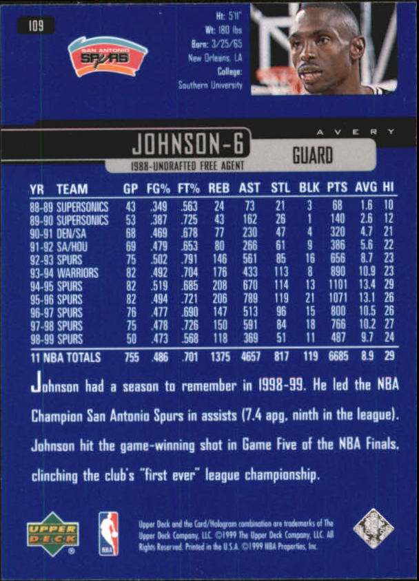 A8332- 1999-00 Upper Deck Bk Card #s 1-240 +Rookies -You Pick- 15+ FREE US SHIP - Picture 210 of 380