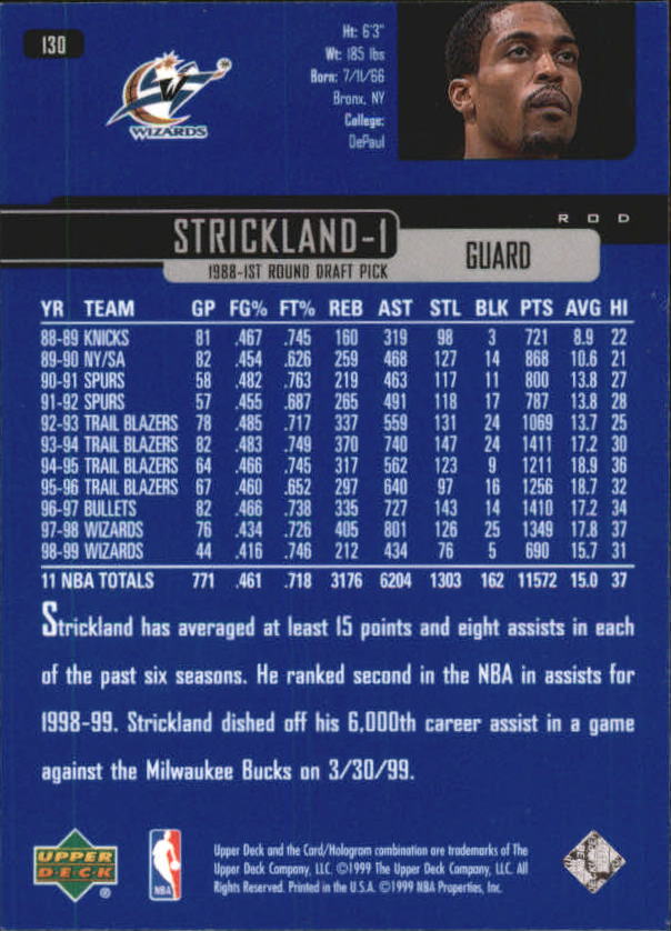 A8332- 1999-00 Upper Deck Bk Card #s 1-240 +Rookies -You Pick- 15+ FREE US SHIP - Picture 250 of 380