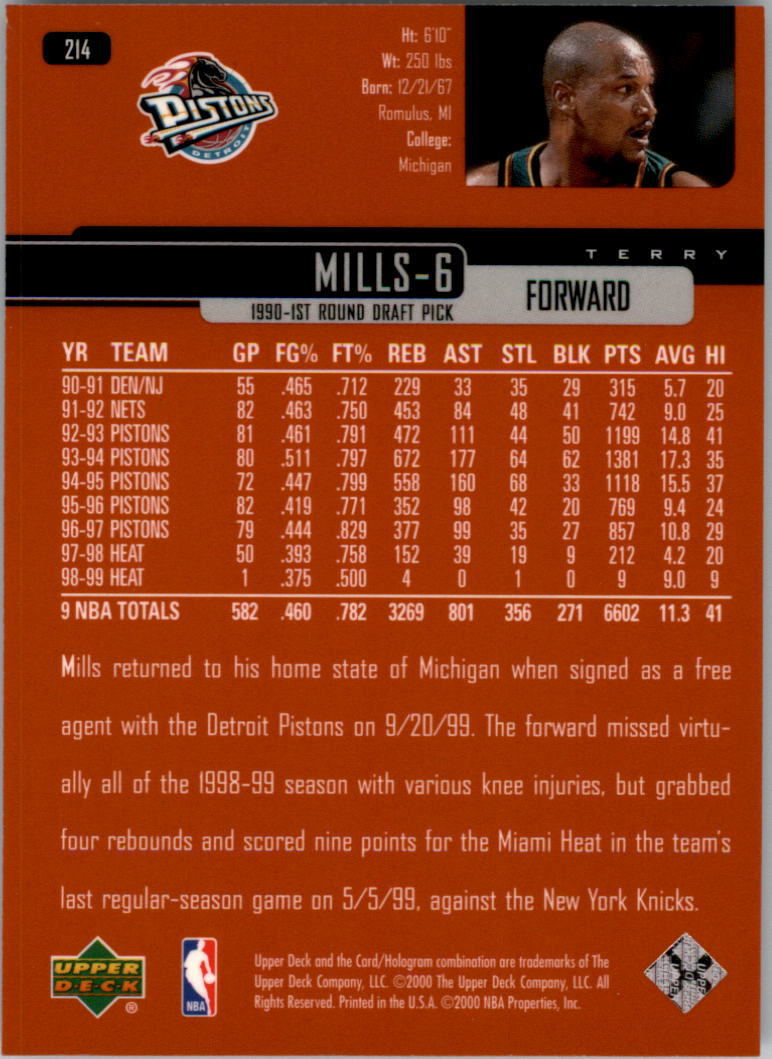 A8332- 1999-00 Upper Deck Bk Card #s 1-240 +Rookies -You Pick- 15+ FREE US SHIP - Picture 328 of 380