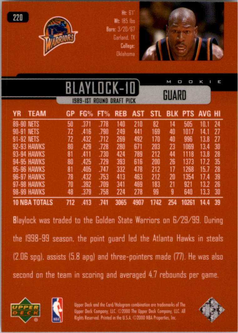 A8332- 1999-00 Upper Deck Bk Card #s 1-240 +Rookies -You Pick- 15+ FREE US SHIP - Picture 340 of 380