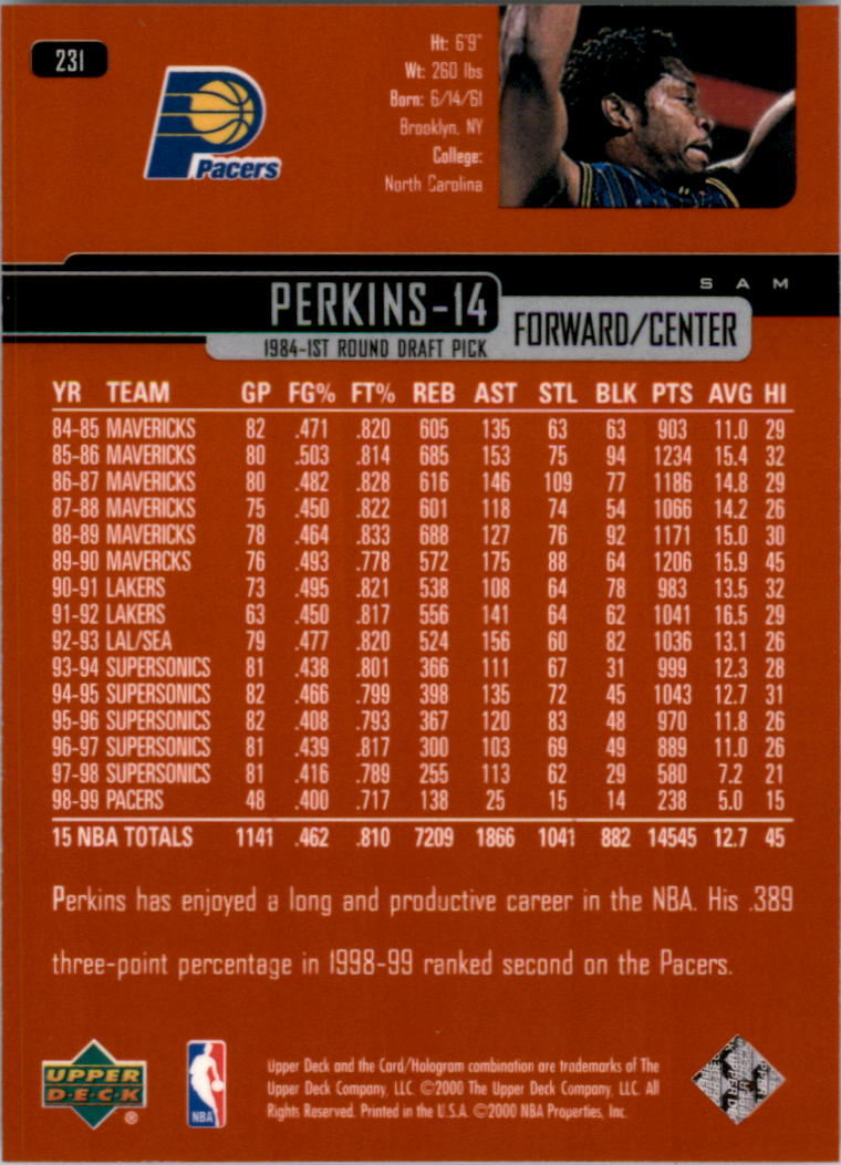 A8332- 1999-00 Upper Deck Bk Card #s 1-240 +Rookies -You Pick- 15+ FREE US SHIP - Picture 362 of 380