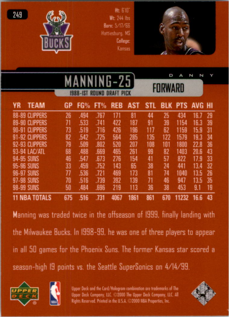 A8332- 1999-00 Upper Deck Bk Cards 241-360 +Rookies -You Pick- 15+ FREE US SHIP - Picture 17 of 183