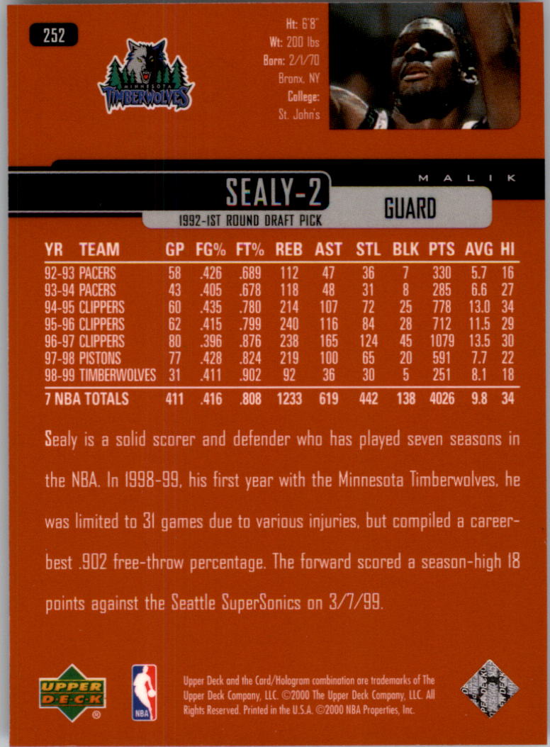 A8332- 1999-00 Upper Deck Bk Cards 241-360 +Rookies -You Pick- 15+ FREE US SHIP - Picture 23 of 183