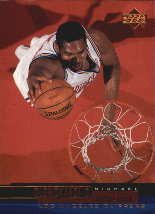 1999-00 Upper Deck Hardcourt #24 Michael Olowokandi on Fanatics 
