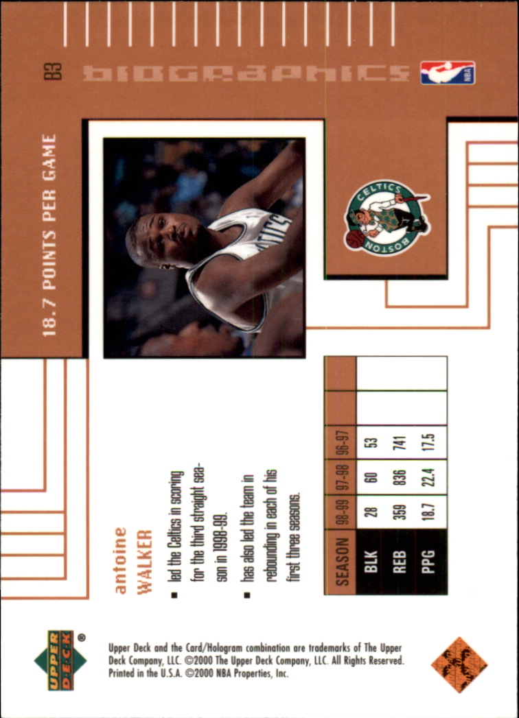 A8332- 1999-00 Upper Deck Bk Cards 241-360 +Rookies -You Pick- 15+ FREE US SHIP - Picture 141 of 183