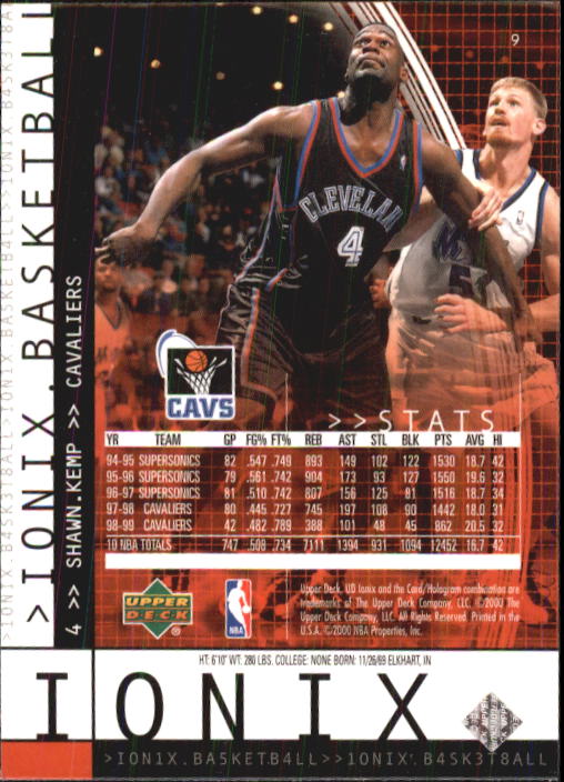 B4538- 1999-00 UD Ionix Bk Card #s 1-90 +Inserts -You Pick- 15+ FREE US SHIP - Picture 19 of 126