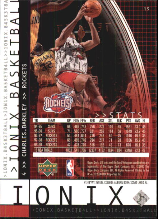 B4538- 1999-00 UD Ionix Bk Card #s 1-90 +Inserts -You Pick- 15+ FREE US SHIP - Picture 39 of 126