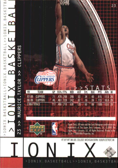 B4538- 1999-00 UD Ionix Bk Card #s 1-90 +Inserts -You Pick- 15+ FREE US SHIP - Picture 47 of 126